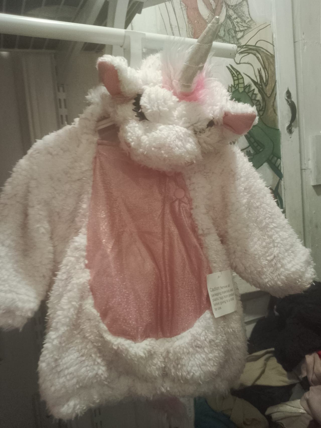 Carter's Baby Girls' 2-Piece Unicorn Halloween Costume 12-18m