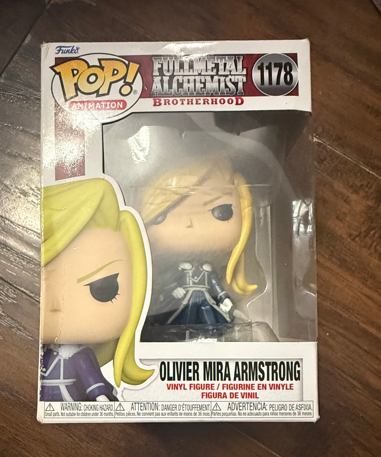 Funko Pop! Animation: Fullmetal Alchemist Brotherhood - Olivier Mira Armstrong #1178