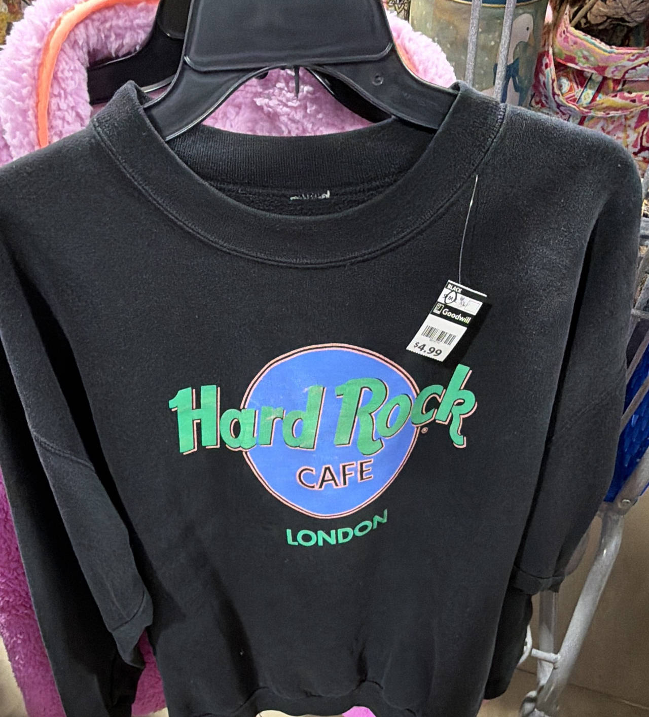 Hard Rock Cafe London Vintage Sweatshirt