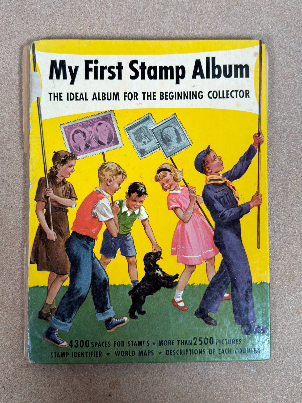 H.E. Harris My First Stamp Album