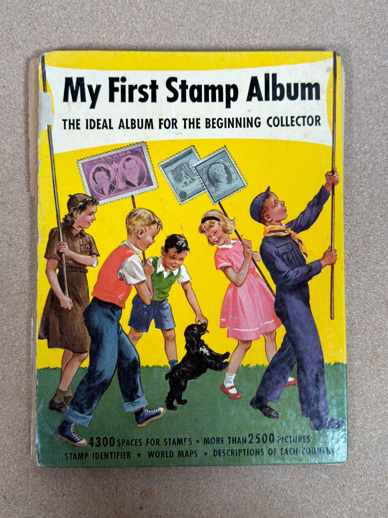 H.E. Harris My First Stamp Album