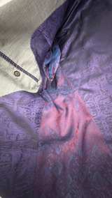 Ted Baker Light Gray Sport Coat with Purple Lining - Image 7