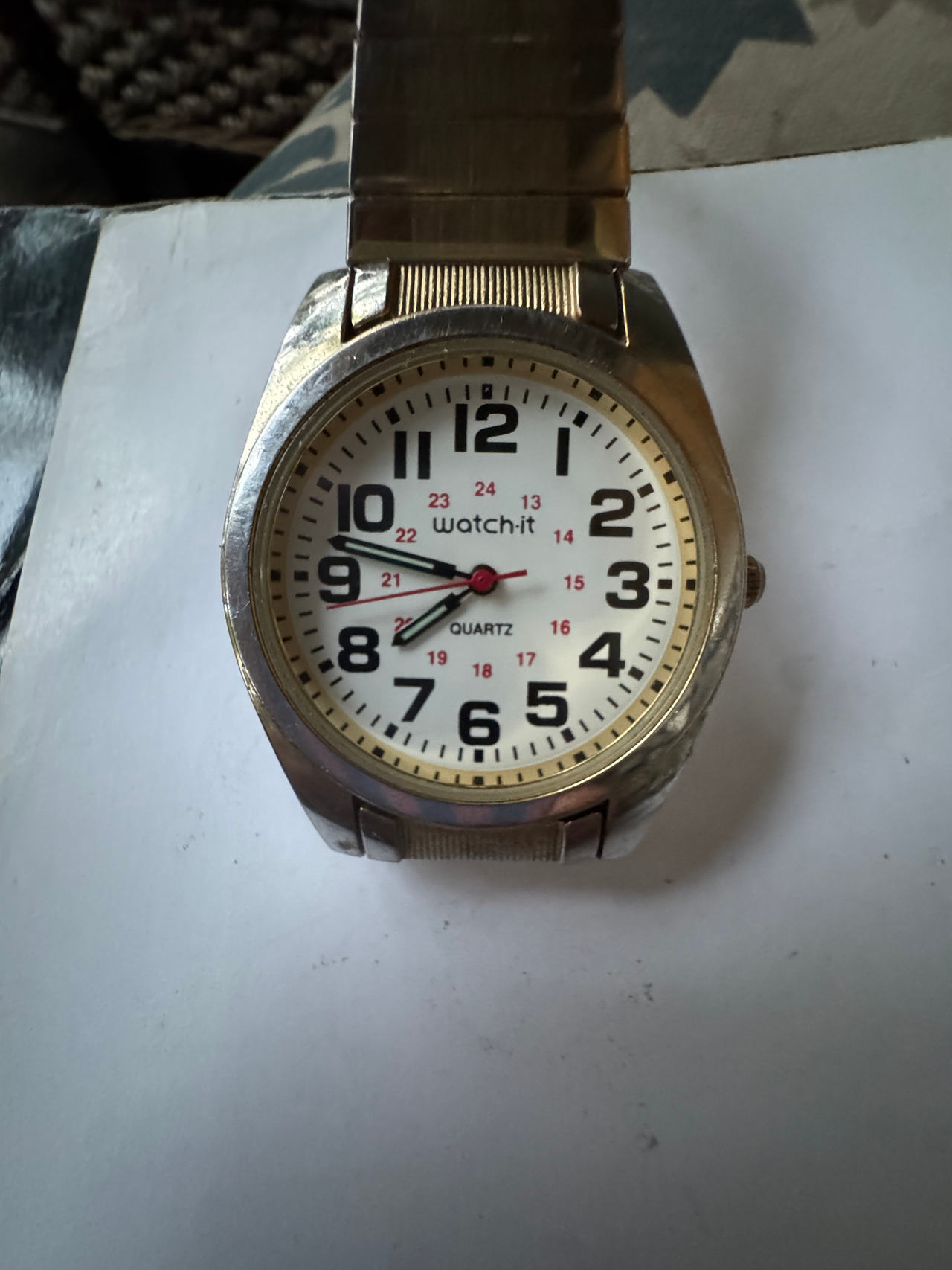 Watch-it Quartz Watch with Expansion Band