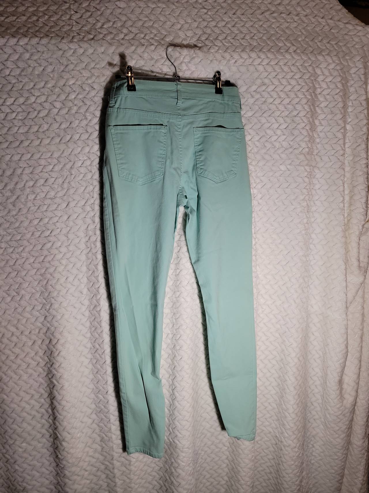 Hybrid & Company Women's Super Stretch Skinny Pants sz L