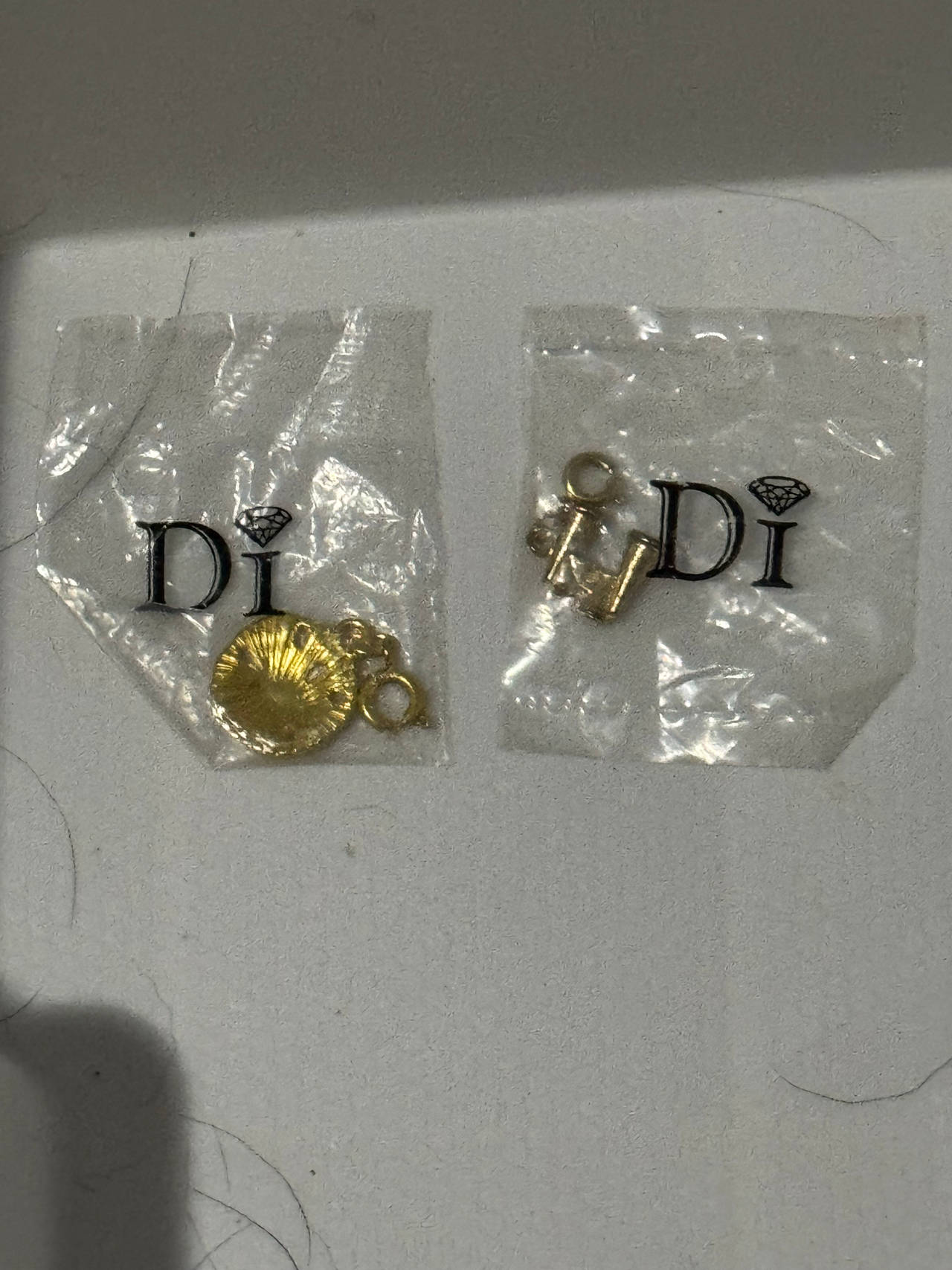 Designers Impressions Gold Tone Jewelry Charms