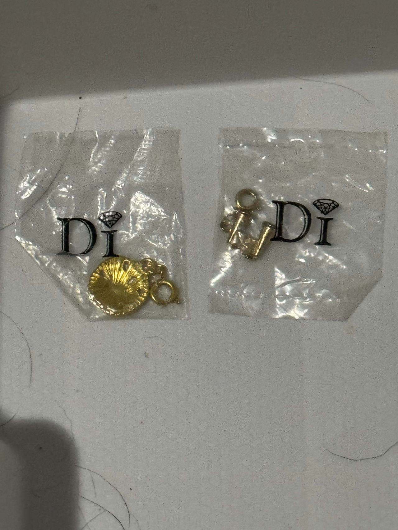 Designers Impressions Gold Tone Jewelry Charms