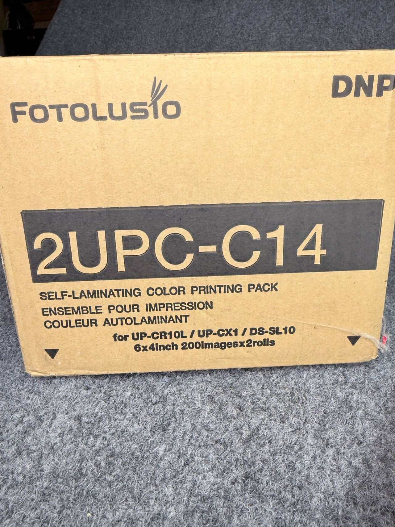 DNP Fotolusio 2UPC-C14 Color Printing Pack 4x6 200 Prints