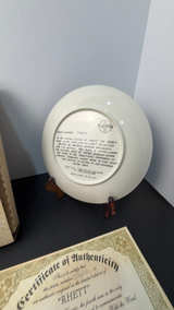 Knowles Gone With The Wind Rhett Butler Collector Plate - Image 5