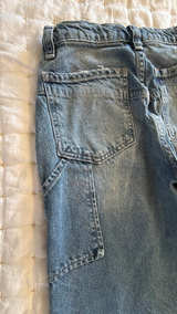 We The Free Tinsley Baggy Mid Rise Straight Leg Jeans Medium Wash Denim: 24 - Image 3