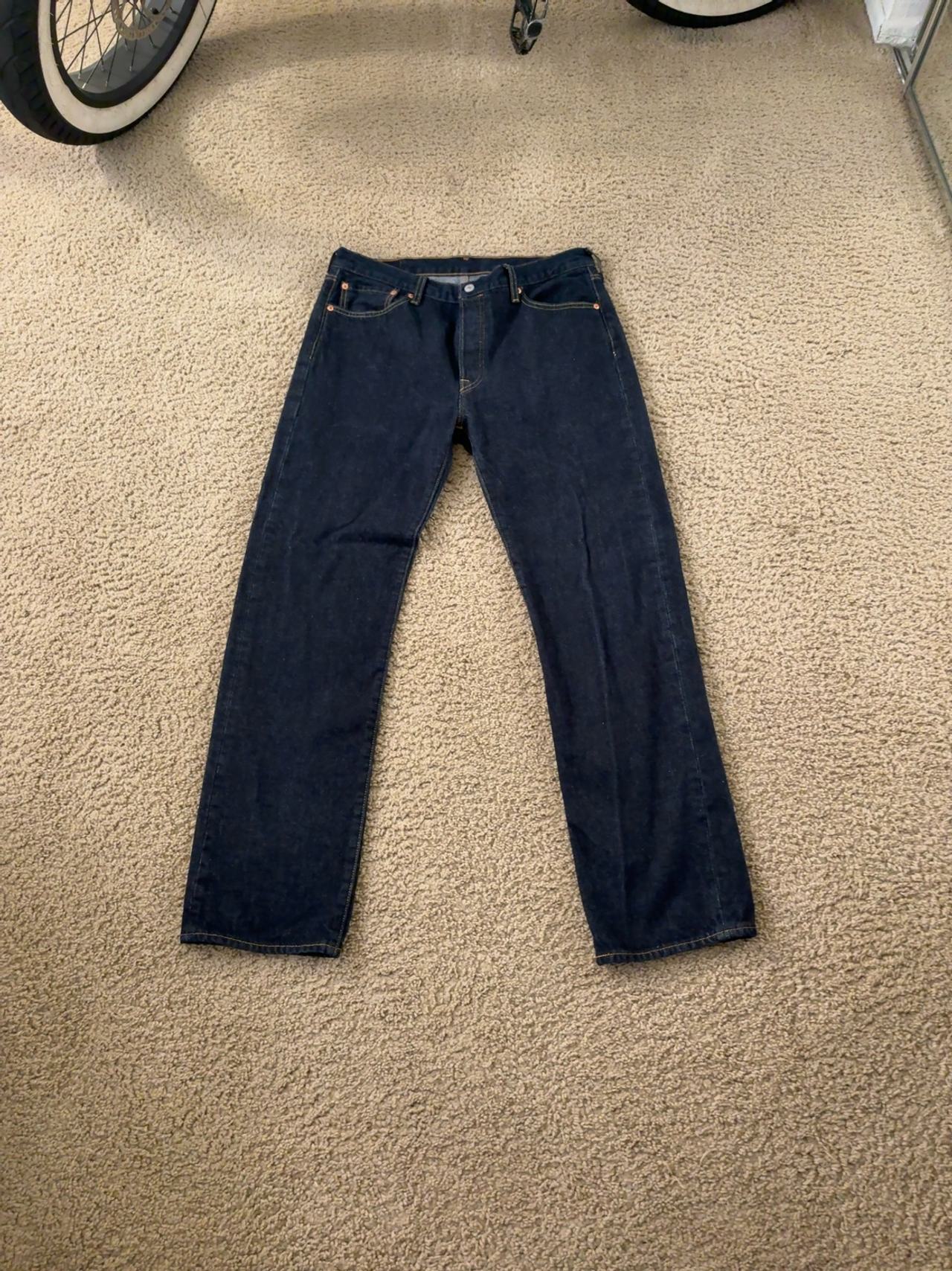 Levi's 505 Regular Fit Jeans Dark Wash