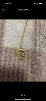 Hello Kitty Pendant Necklace - Image 1