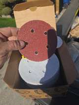 Klingspor 5" 5-Hole PSA Sanding Discs 36 Grit - Image 1