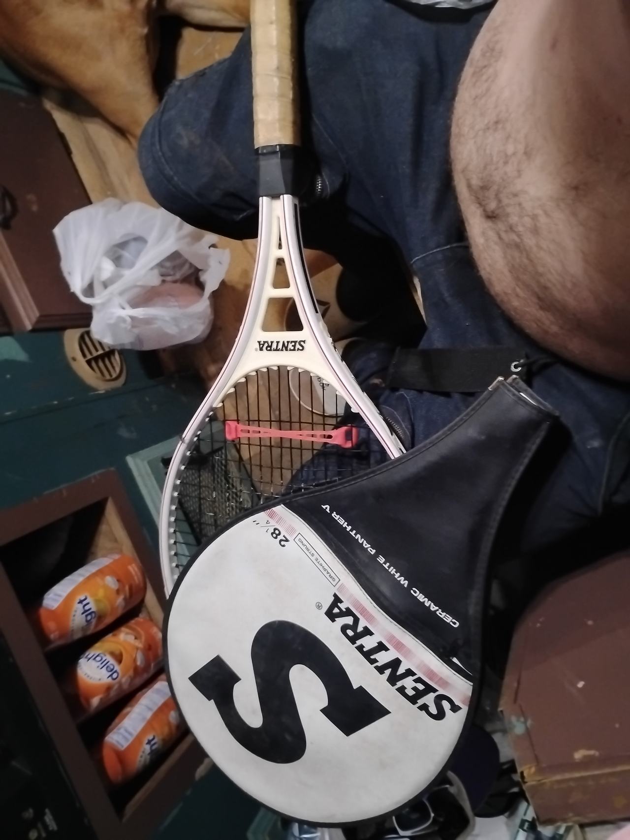 Sentra White Panther V Tennis Racquet
