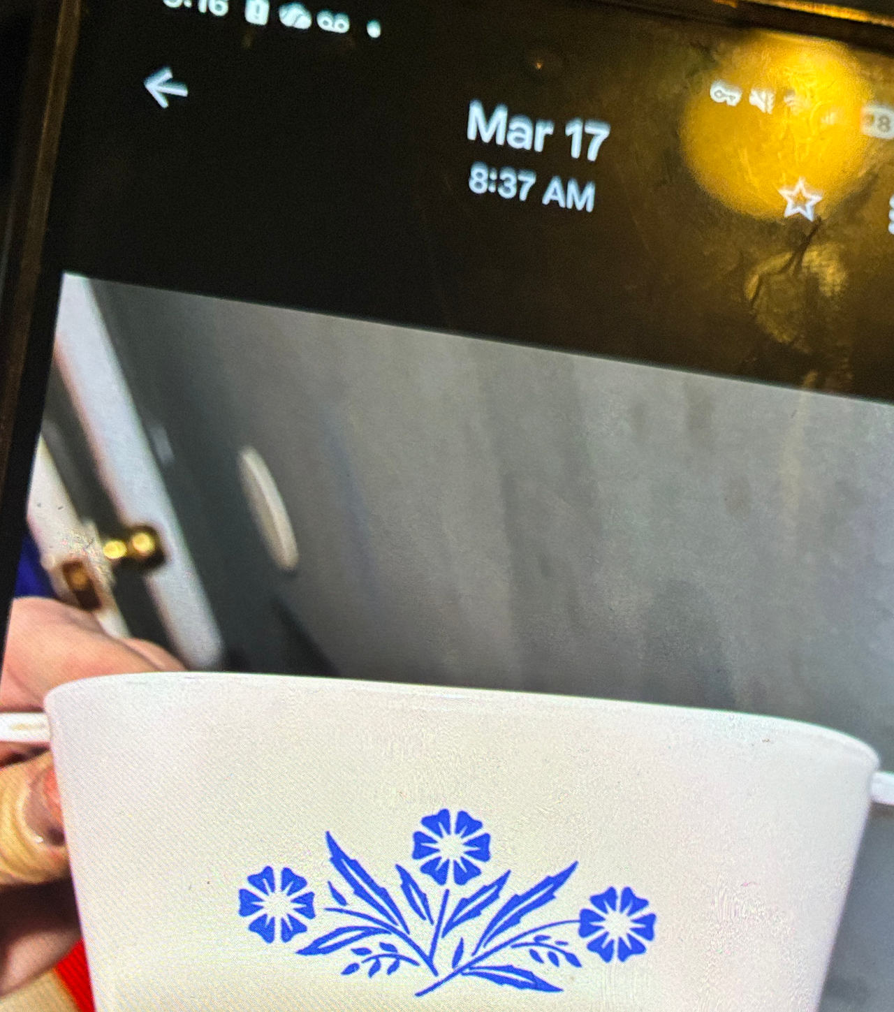 CorningWare Cornflower Blue Casserole Dish