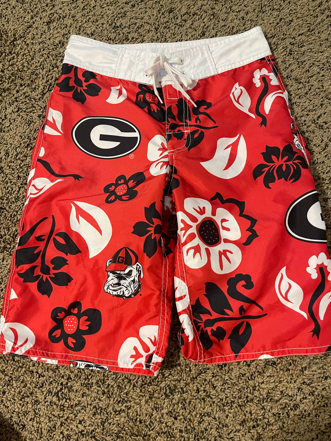 University of Georgia Bulldogs Board Shorts