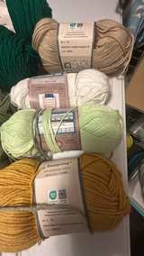Bundle of colors with some new including Red Heart Super Saver Yarn - Image 6