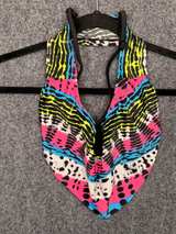 Justice Girls Multicolor Animal Print Monokini Swimsuit - Image 2