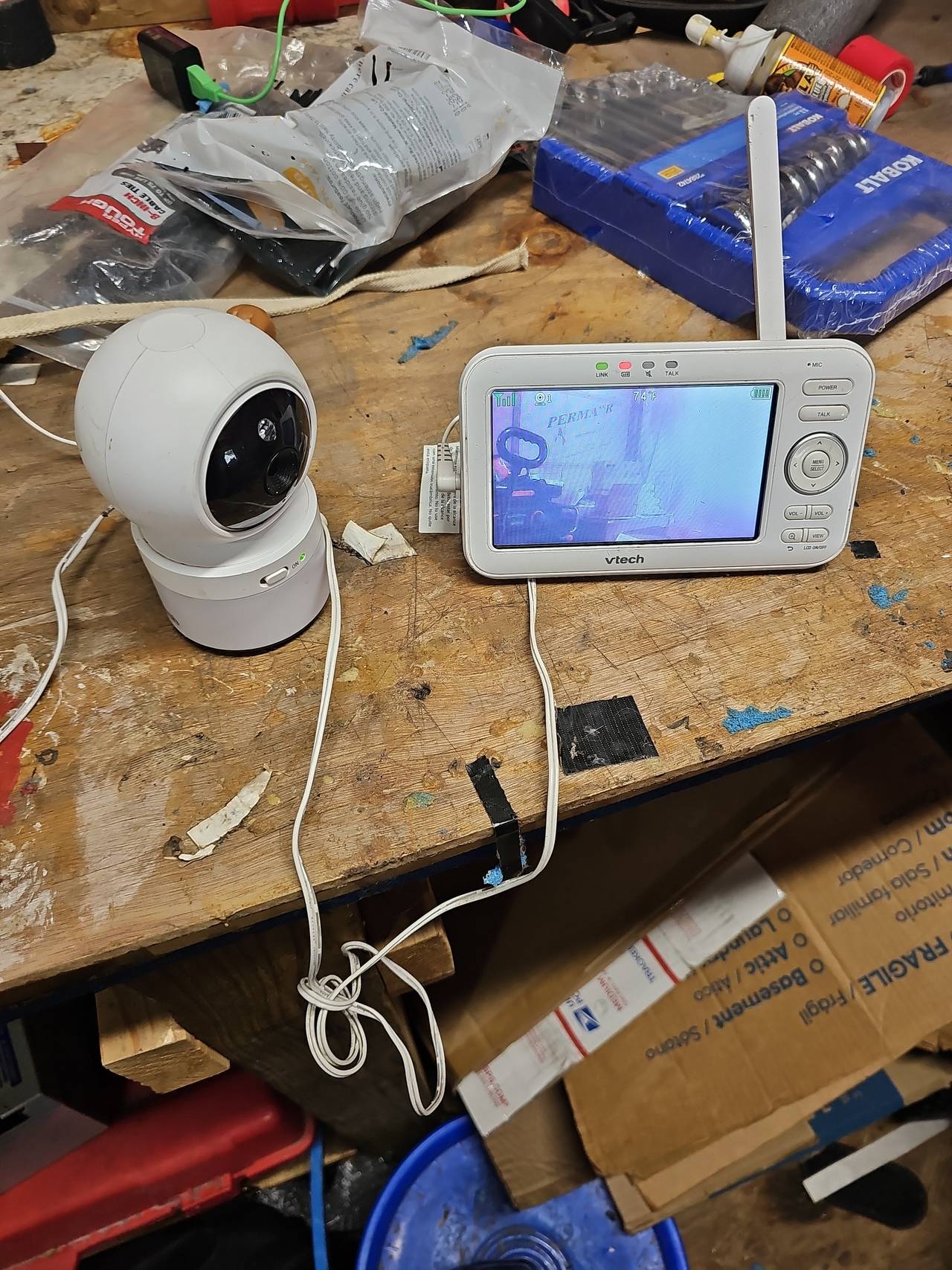 VTech VM5261-2 5" Digital Video Baby Monitor with Pan & Tilt Camera