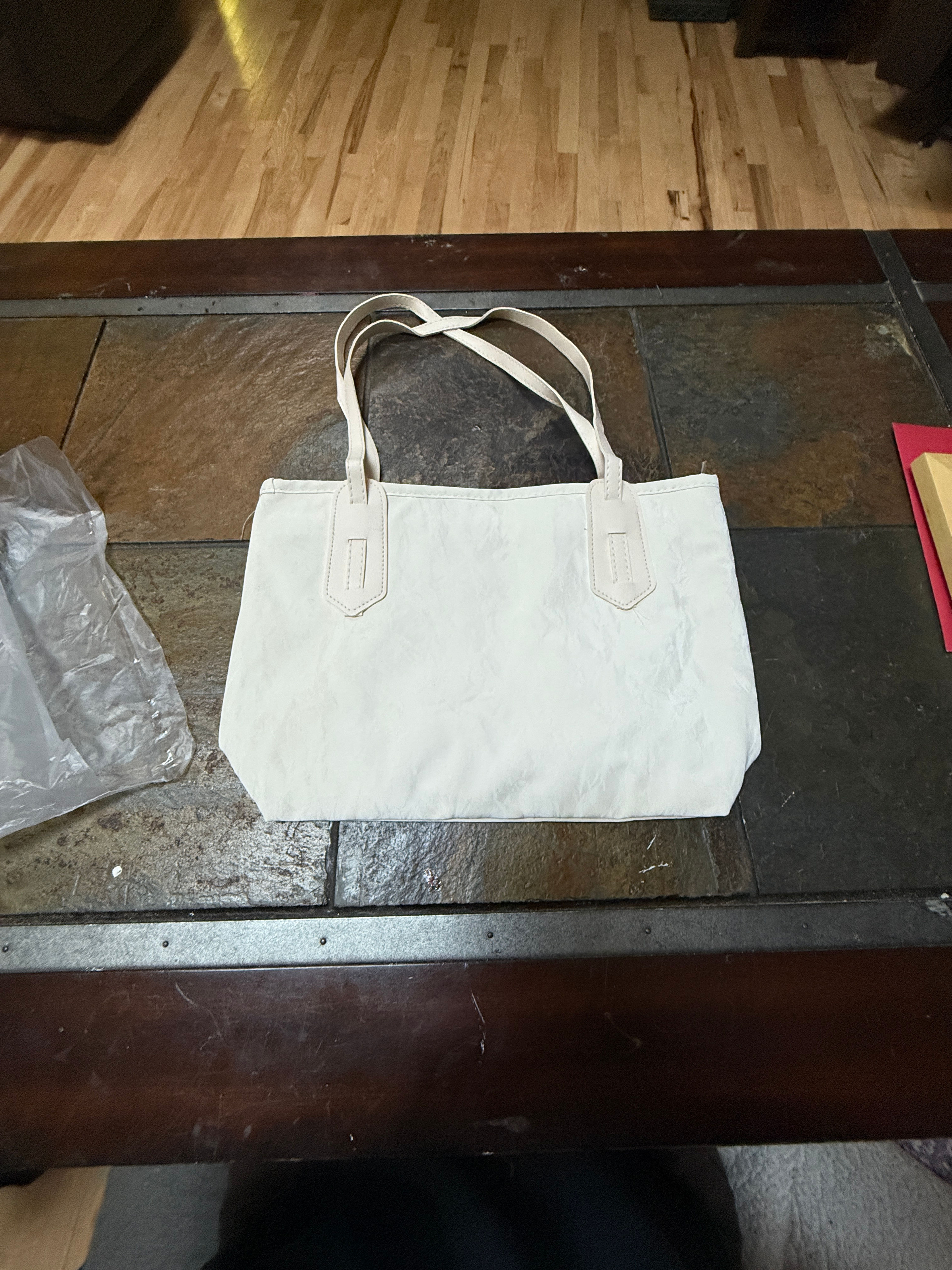 White Tote Bag