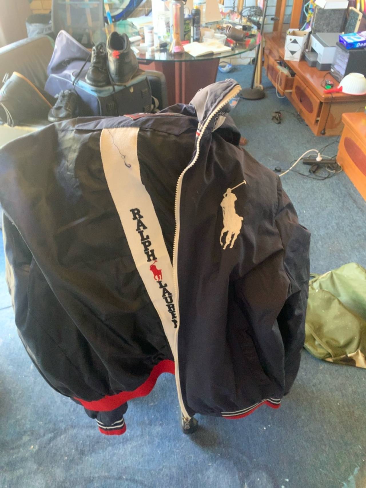 Ralph Lauren Polo Windbreaker Jacket Red/Blue