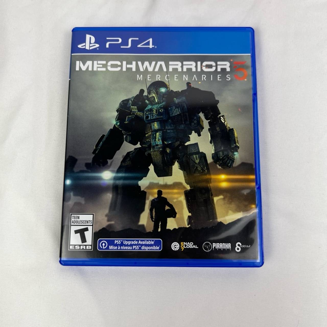 MechWarrior 5: Mercenaries PS4 Upgrade to PS5 Sci-Fi Action