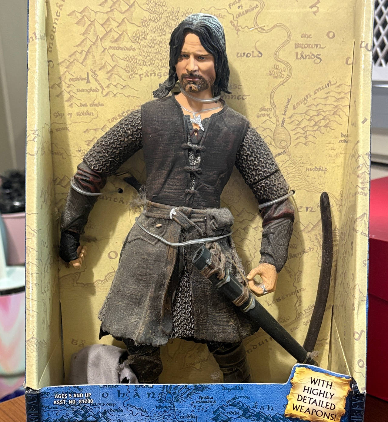 Toy Biz Lord of the Rings Aragorn 12" Action Figure