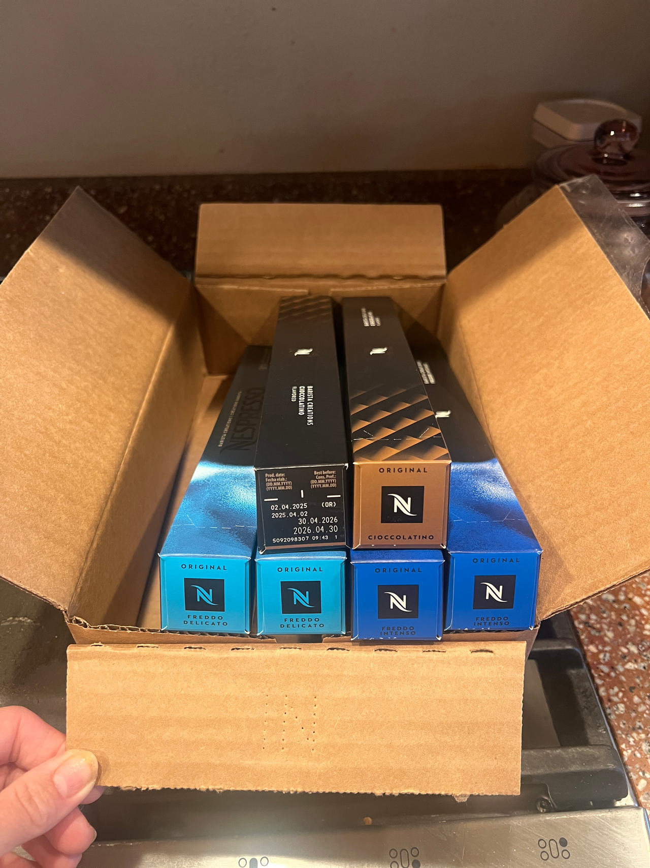 Nespresso OriginalLine Coffee Capsules Variety Pack