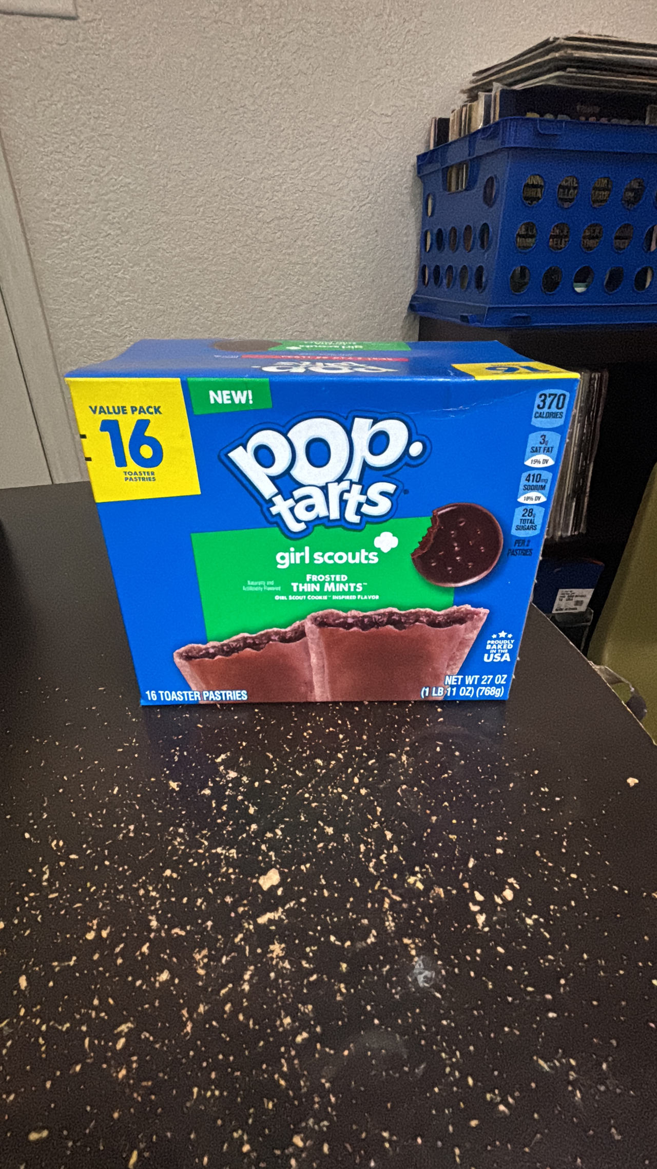 Pop-Tarts Girl Scouts Frosted Thin Mints