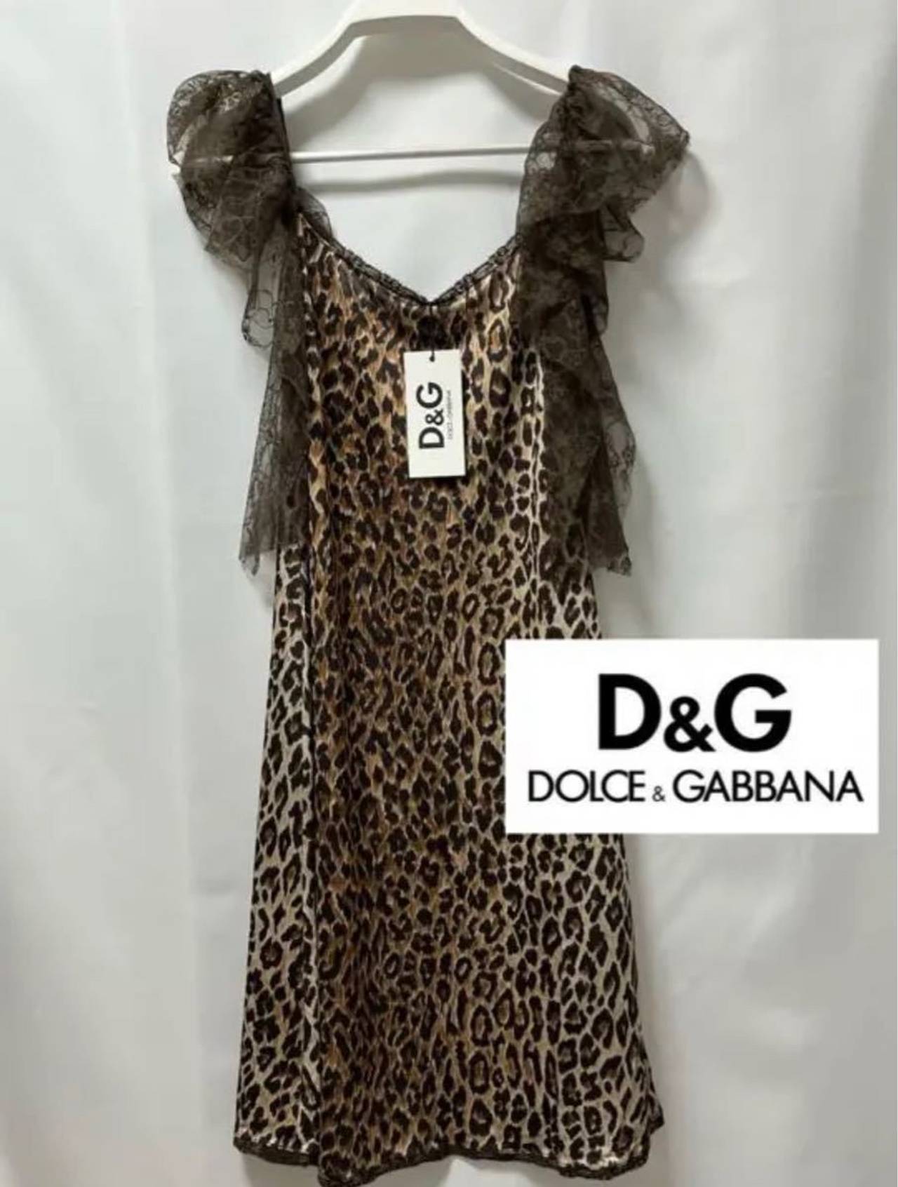 Dolce & Gabbana Leopard Print Dress