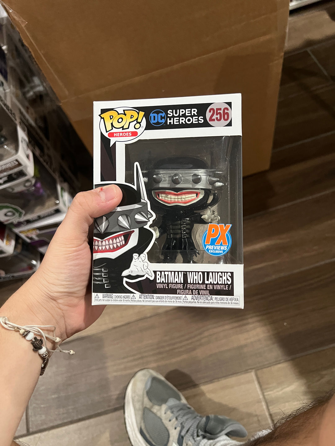 Funko Pop! DC Super Heroes Batman Who Laughs #256 PX Previews Exclusive