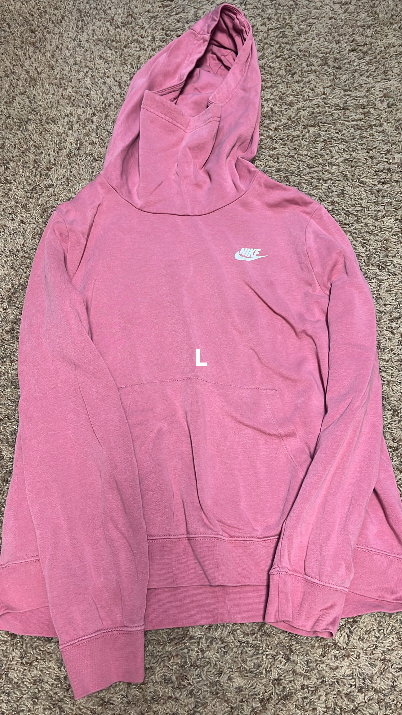 Nike Sportswear Women's Funnel-Neck Hoodie large good condition!