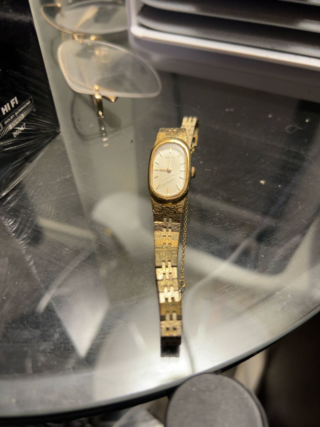 Seiko Women's Vintage Gold-Tone Wind-Up Watch