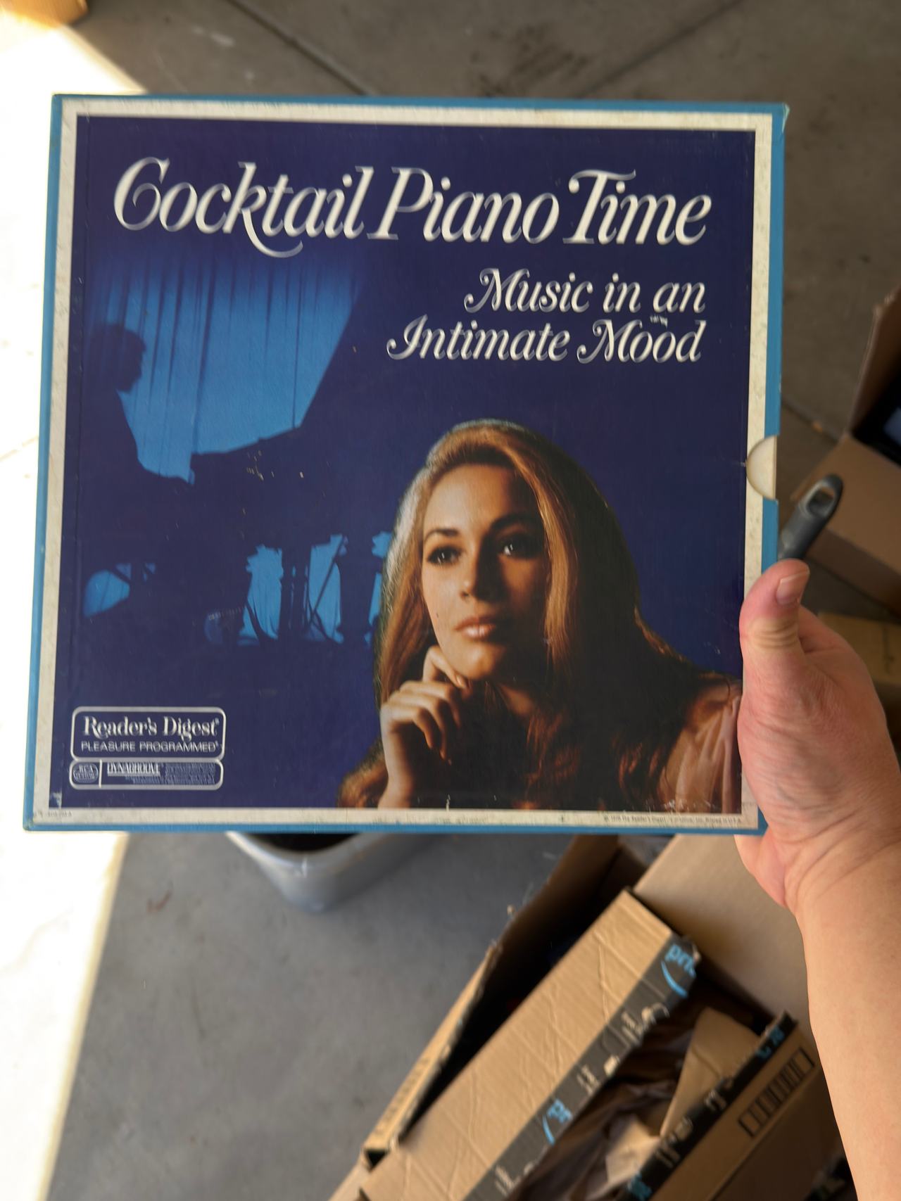 Reader's Digest Cocktail Piano Time 4-LP Box Set