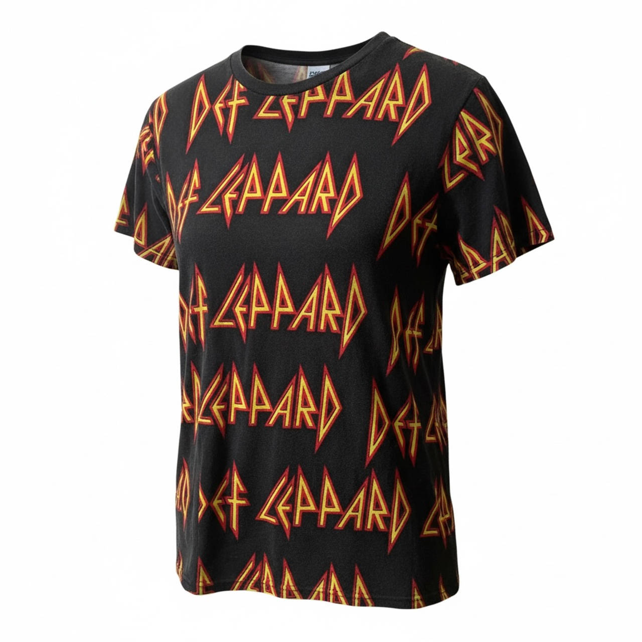 Def Leppard All Over Print Logo T-Shirt