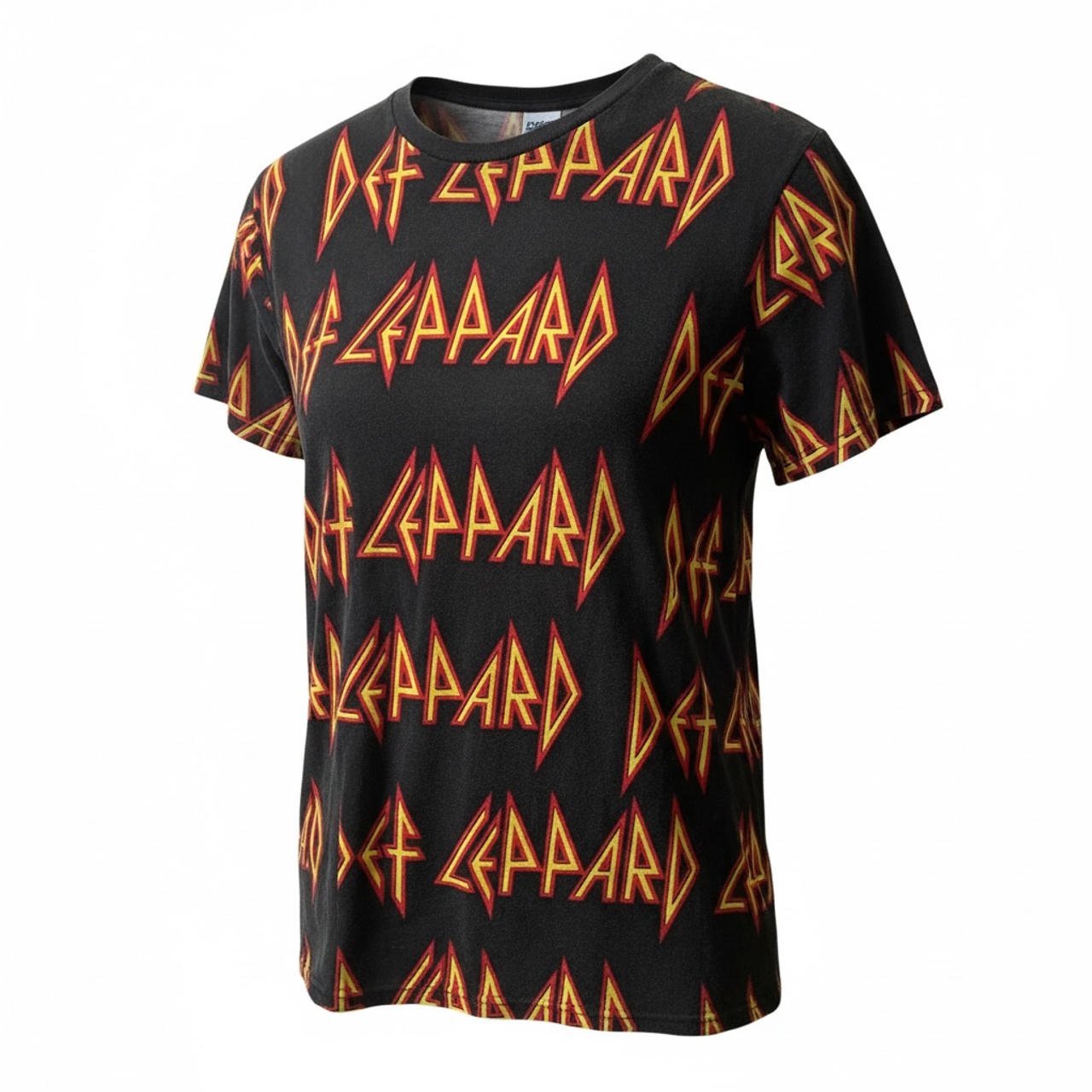 Def Leppard All Over Print Logo T-Shirt