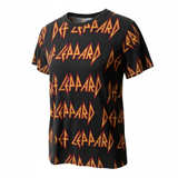 Def Leppard All Over Print Logo T-Shirt - Image 1
