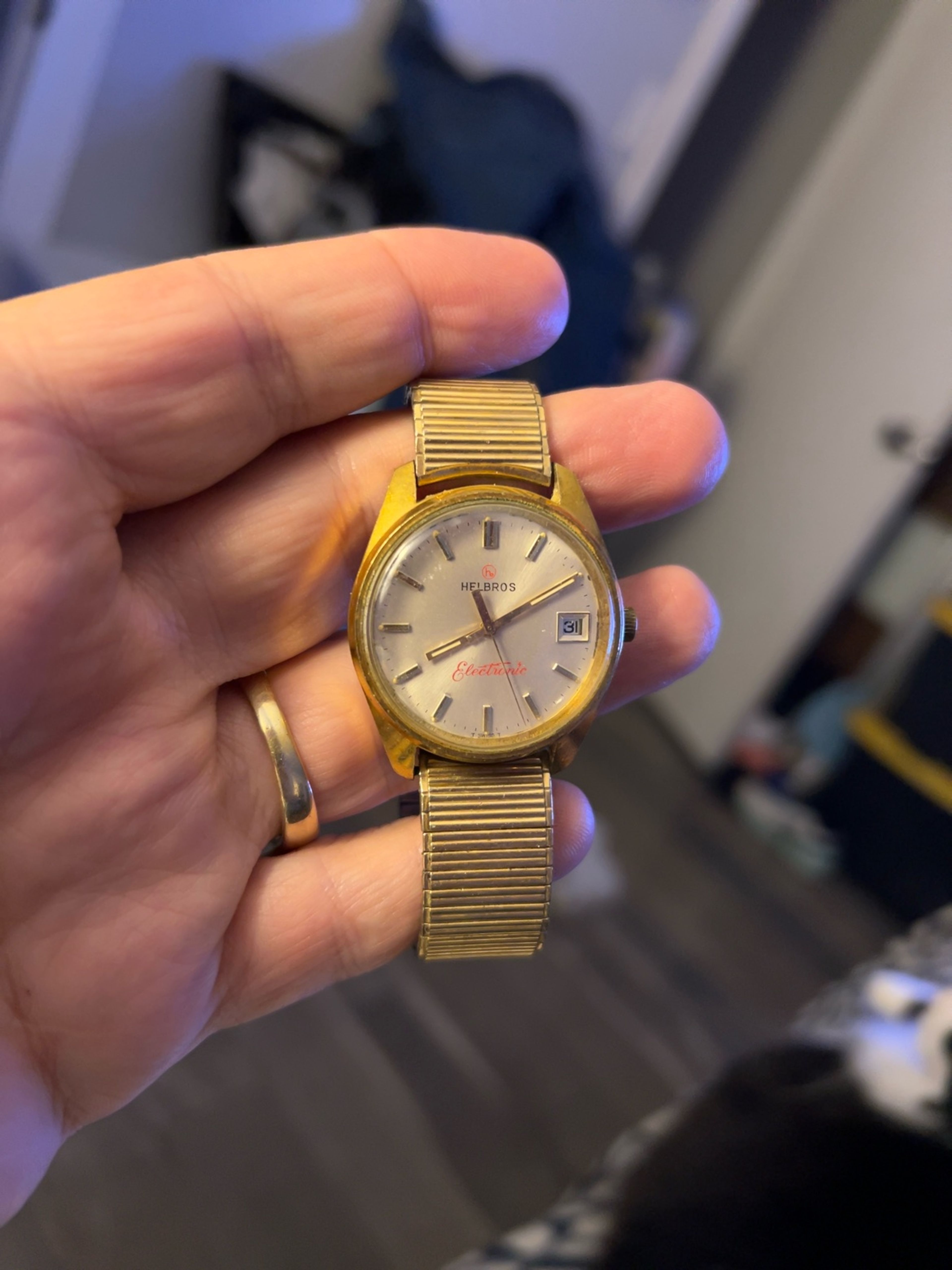 Helbros Vintage Electric Watch