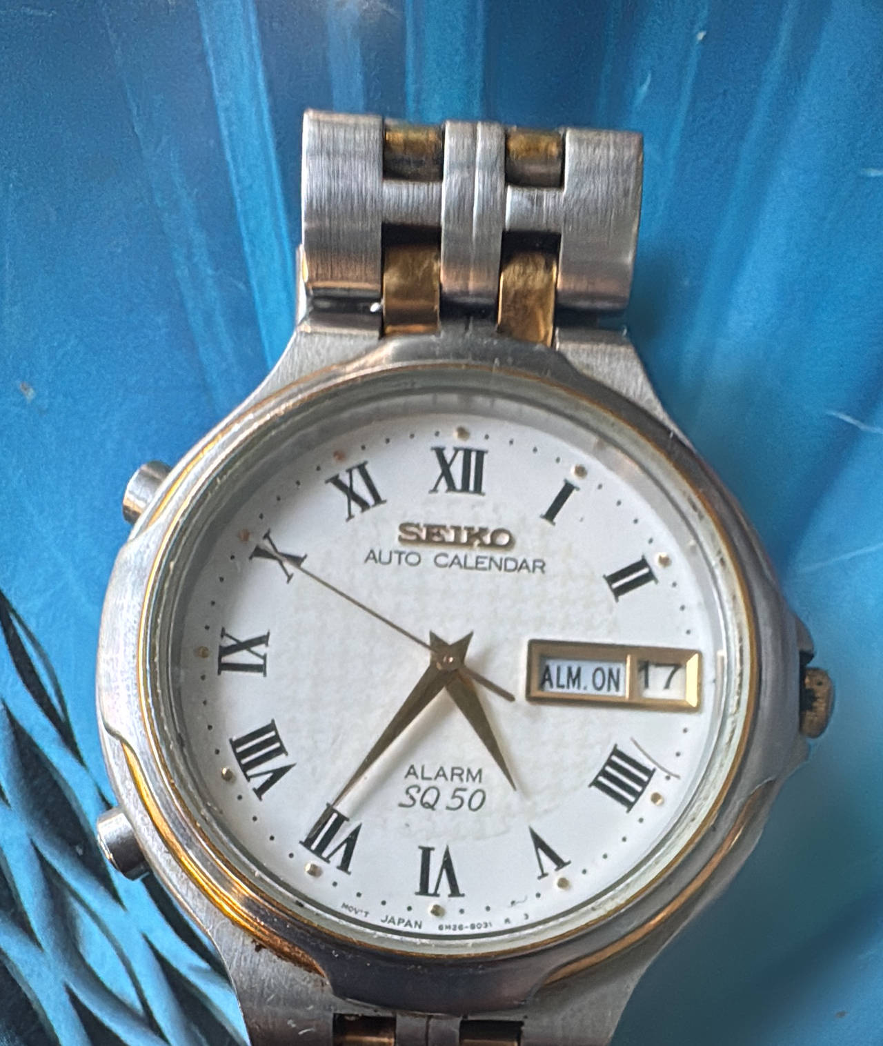 Seiko SQ50 Alarm Auto Calendar 6G28-6031