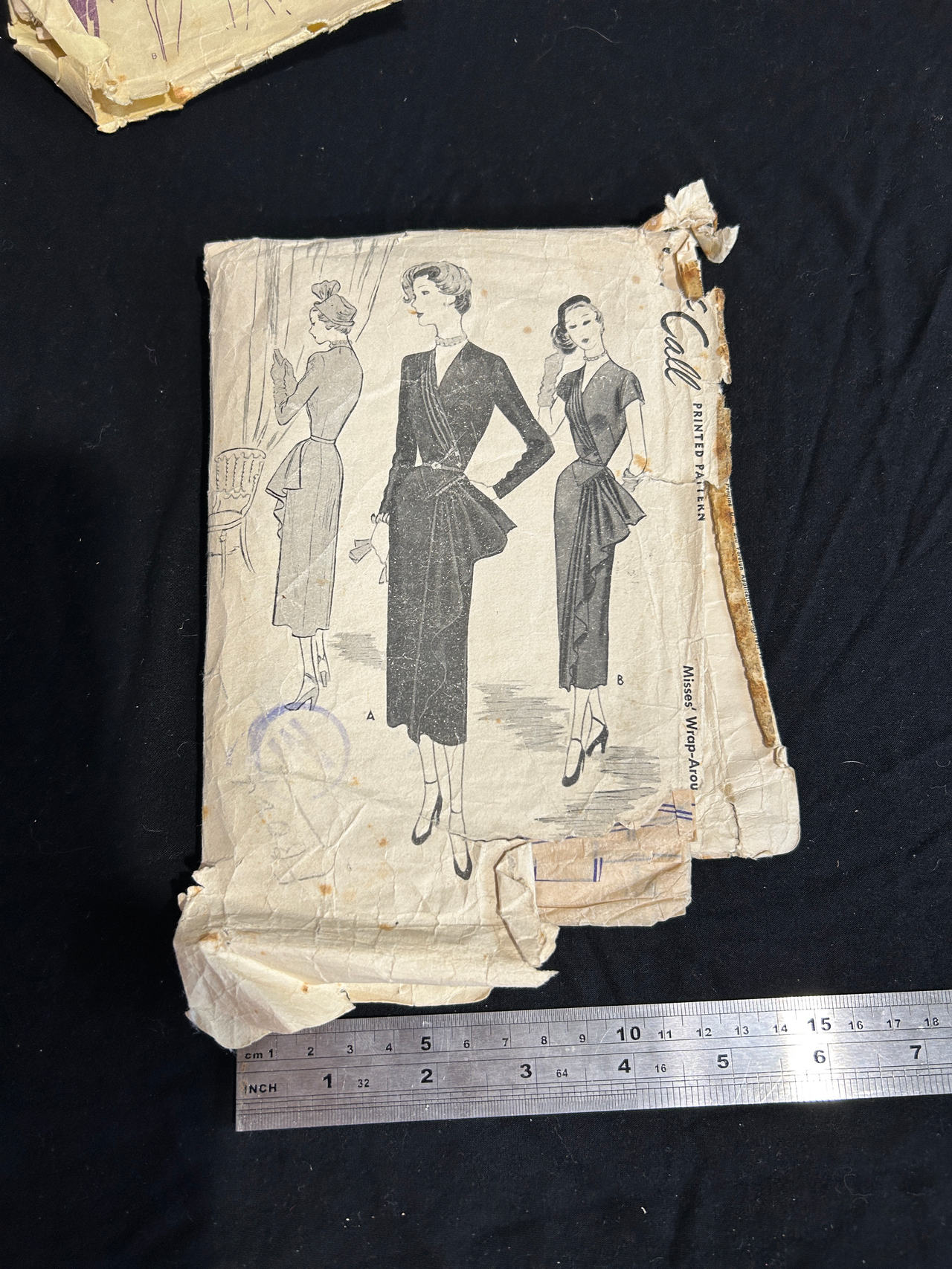 vintage dress sewing pattern