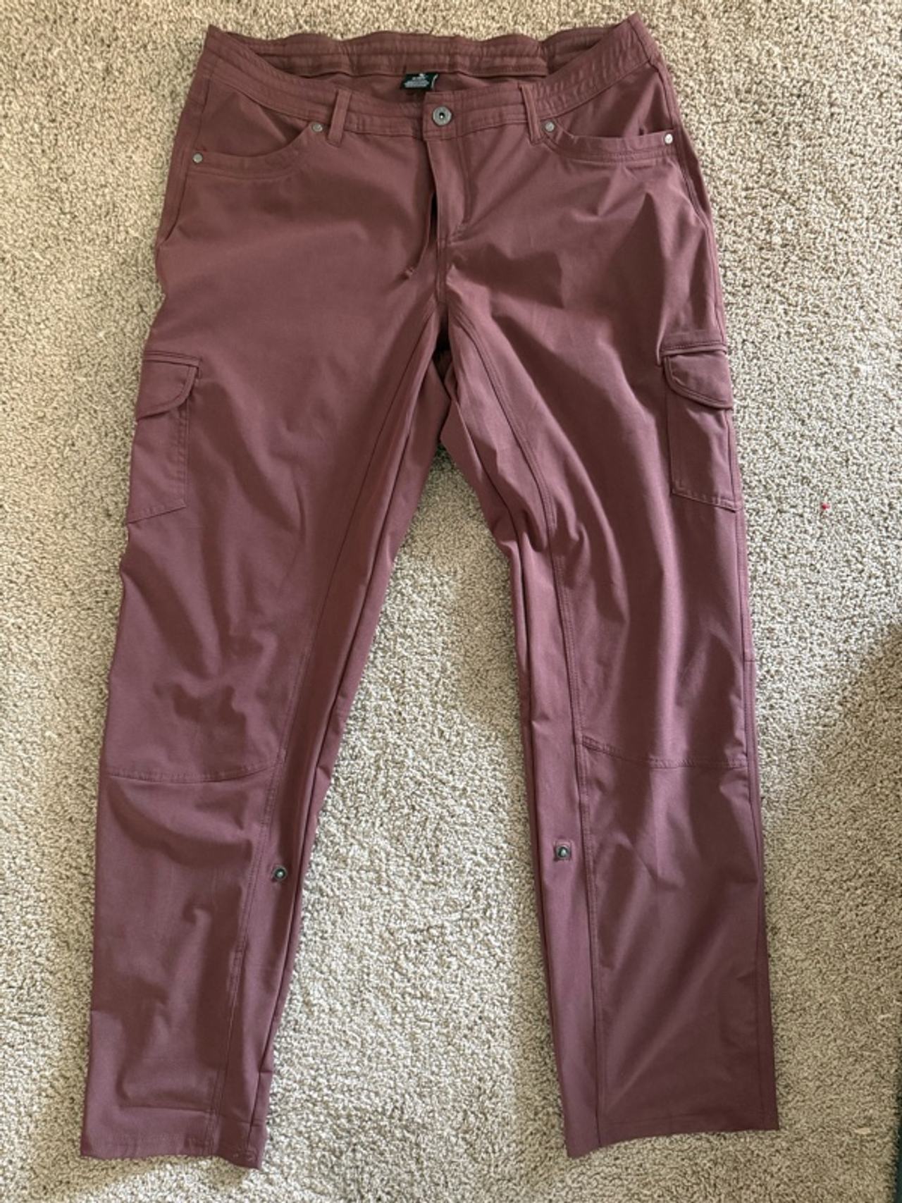 Kuhl Freeflex Roll-Up Pant Brick- size 14