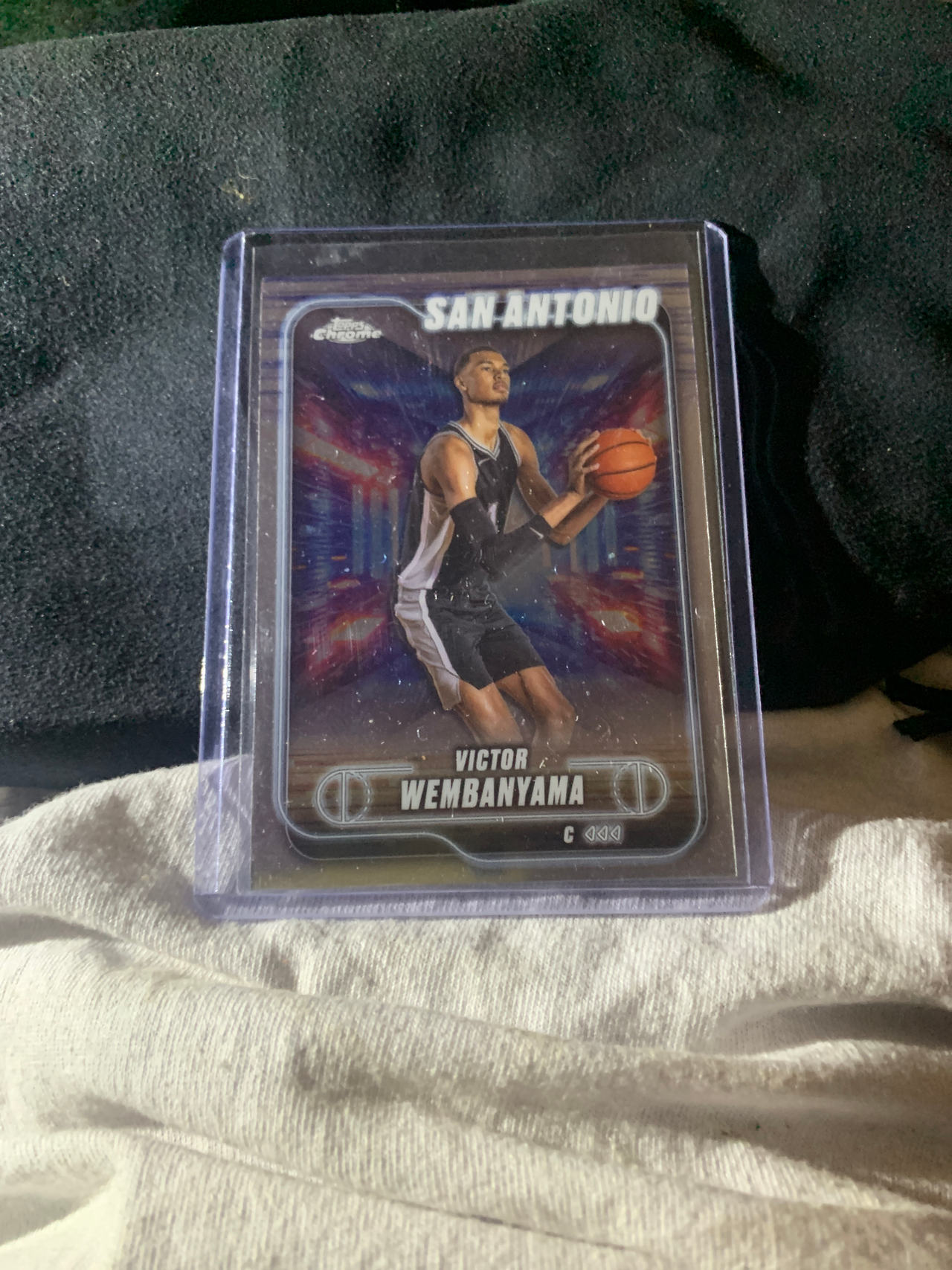 Topps Chrome Basketball Card - Victor Wembanyama Rookie