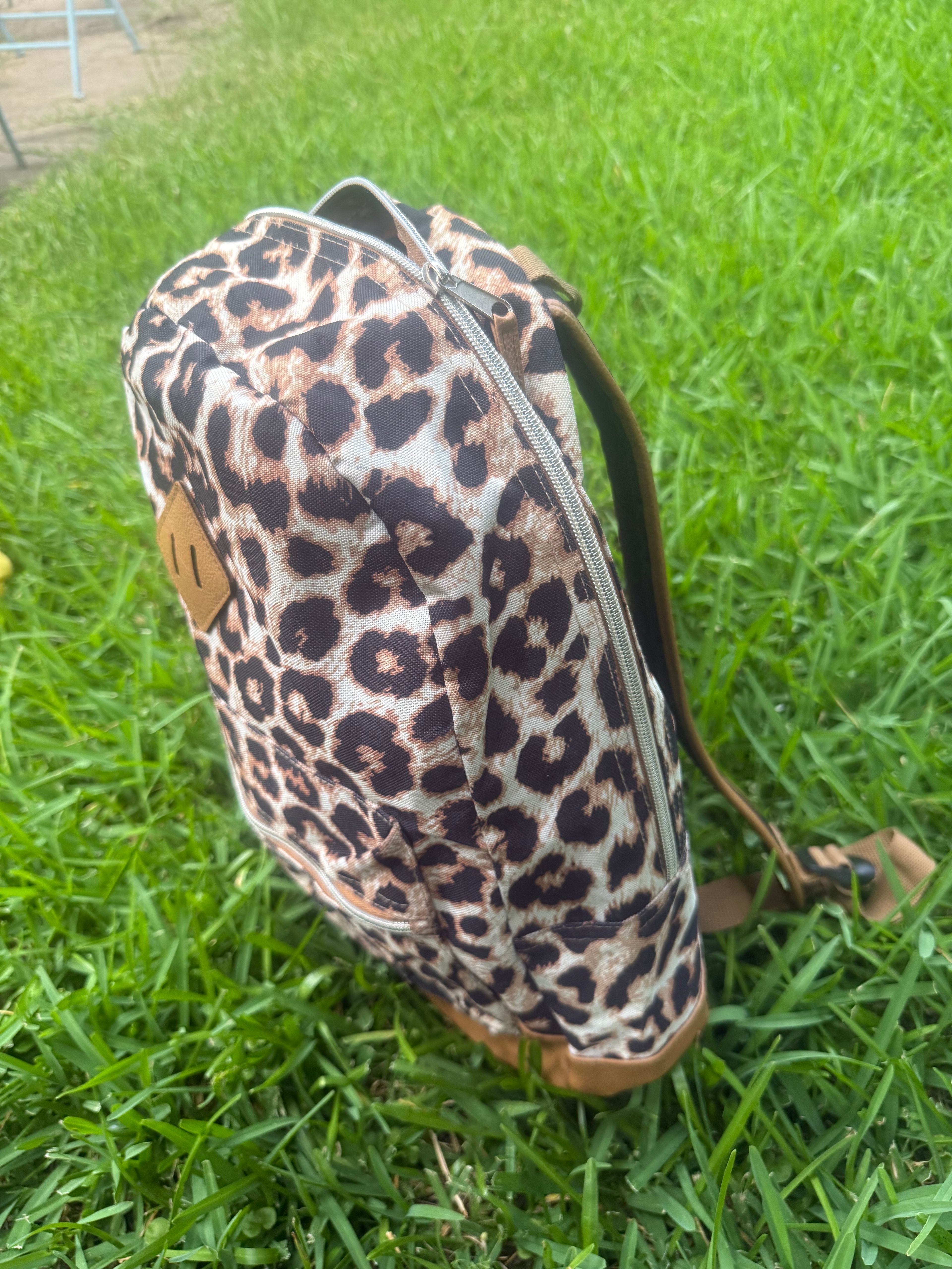 Leopard Print Backpack - Image 2