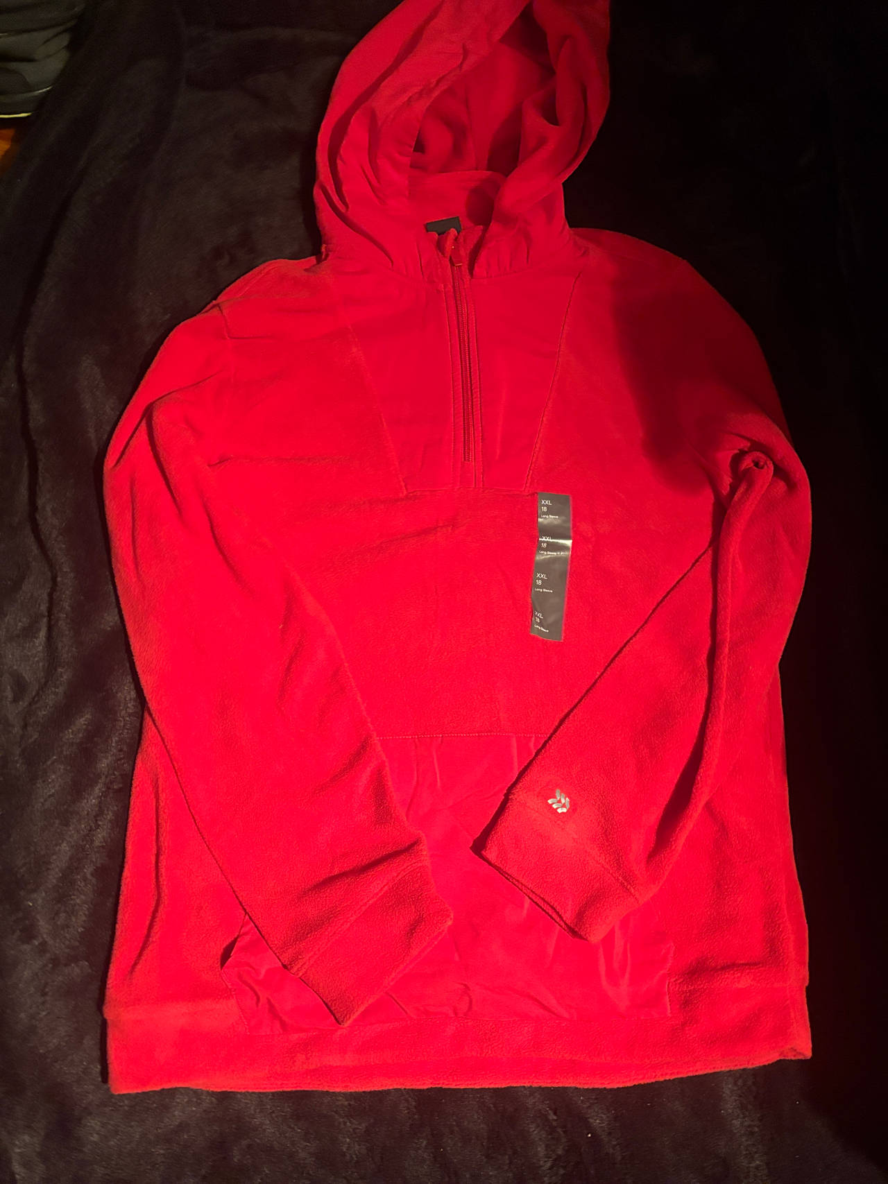 All in Motion Men's Polar Fleece 1/4 Zip Hoodie