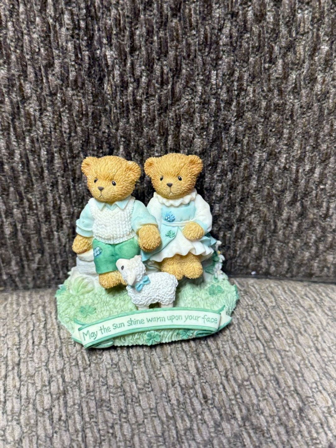 Enesco Cherished Teddies Tracie & Nicole Side by Side With Friends Figurine