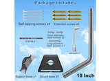 Gen 3 Mount for Starlink, Adjustable Wall /Roof Mounting Kit Compatible with V3  - Image 6
