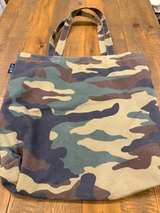 J.Crew Camouflage Canvas Tote Bag - Image 4