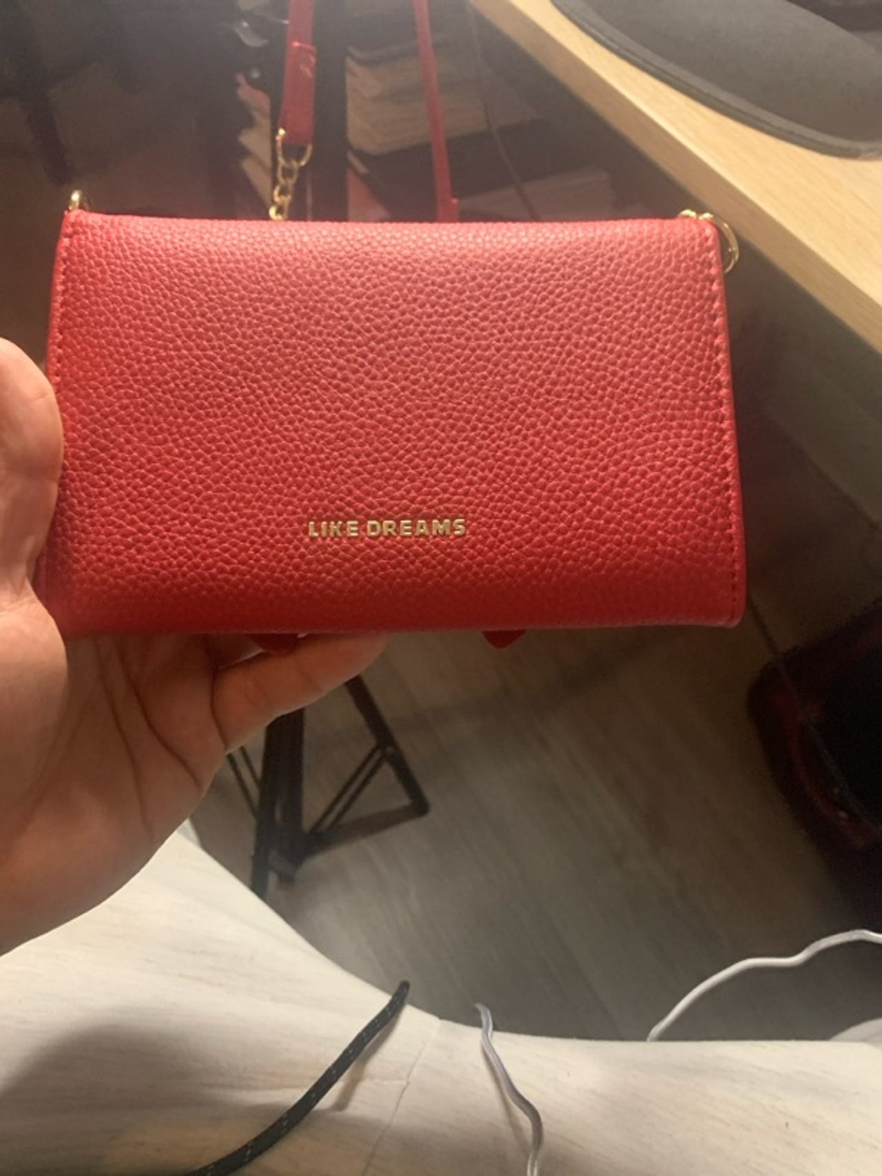 Adrienne Vittadini Charging Phone Wallet Fuchsia Pink