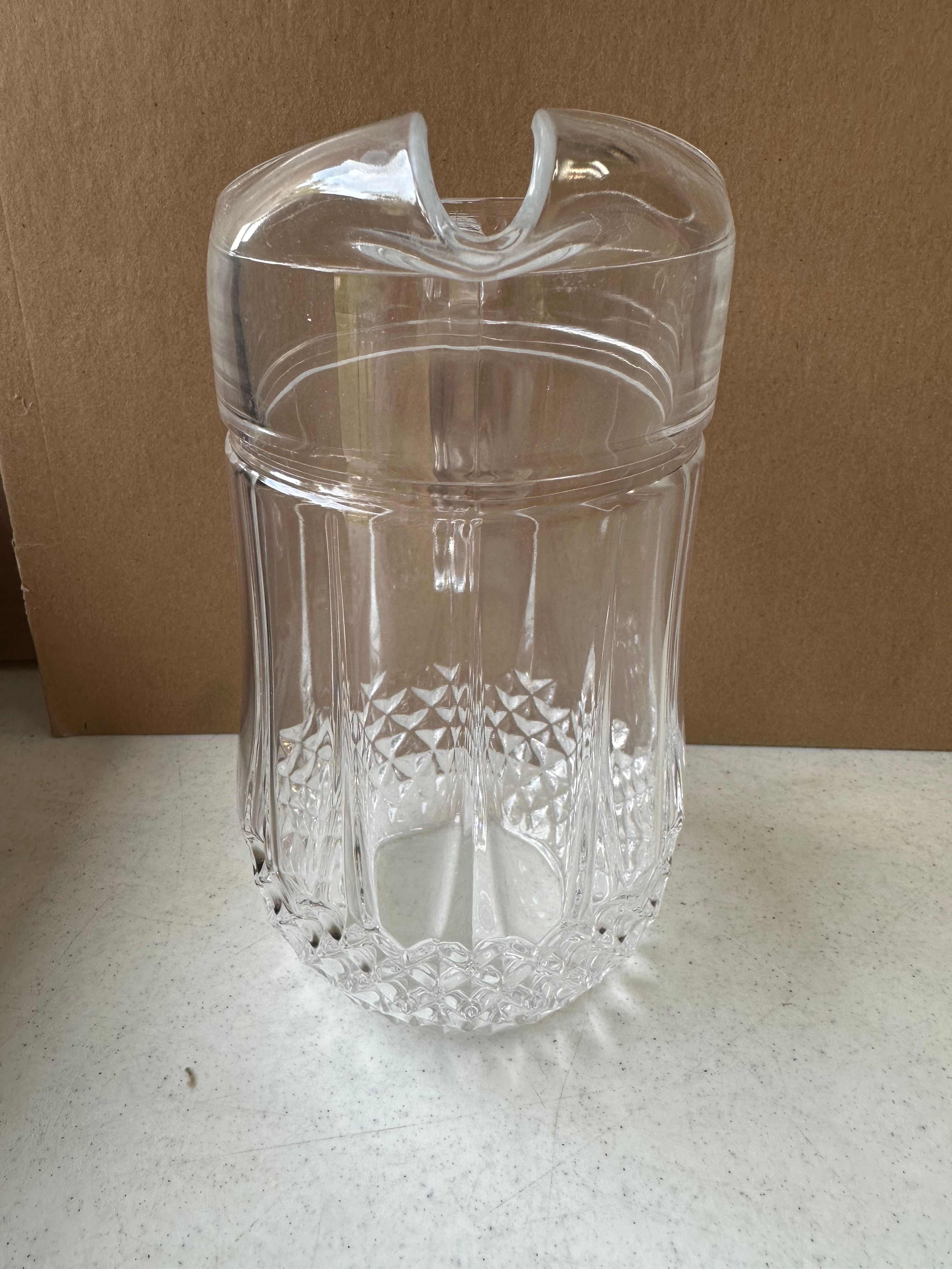 Cristal d'Arques Longchamp Clear Crystal Pitcher - Image 3