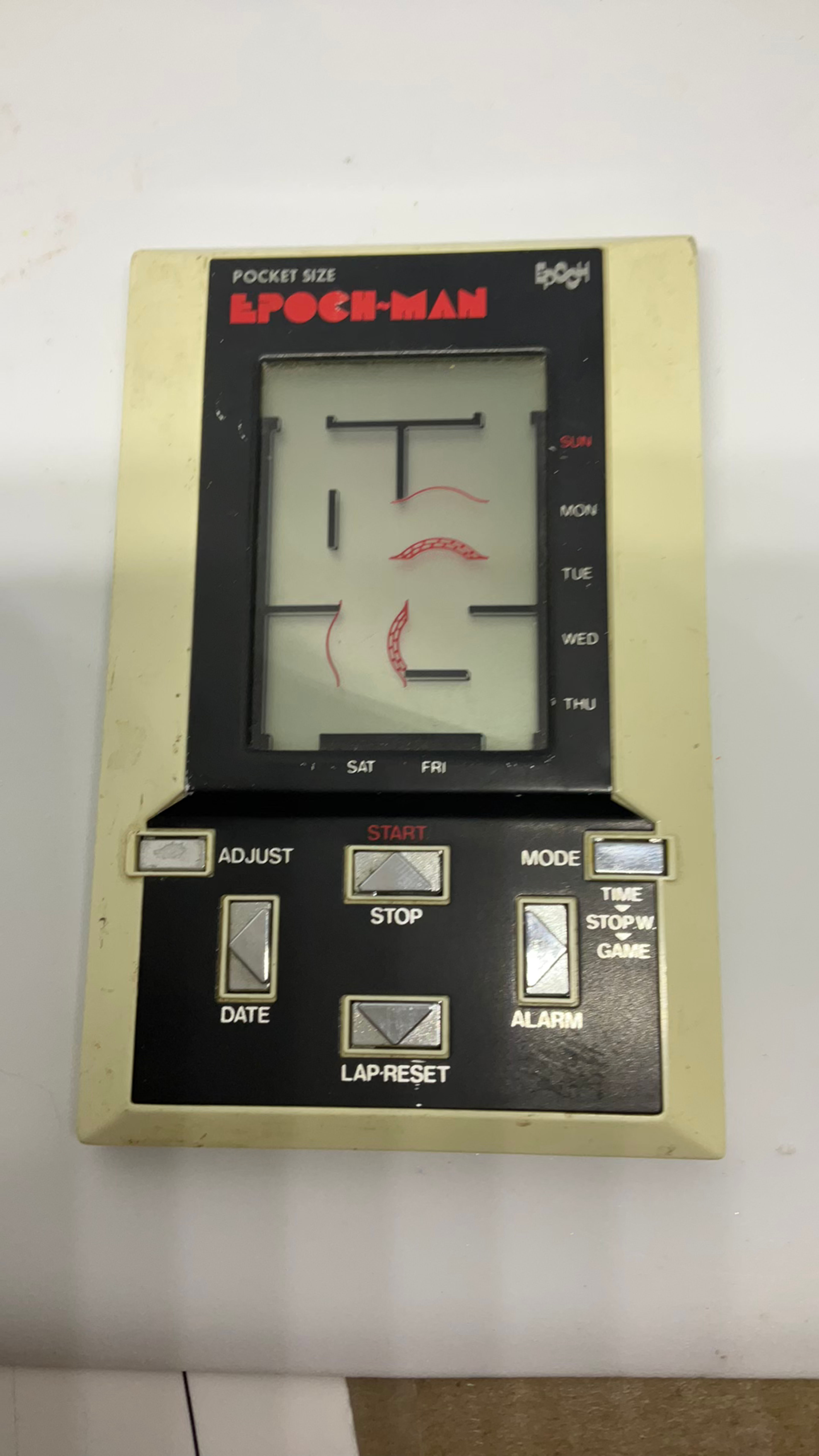 Epoch Pak Pak Man Pocket LCD Handheld Game – Black - Image 2