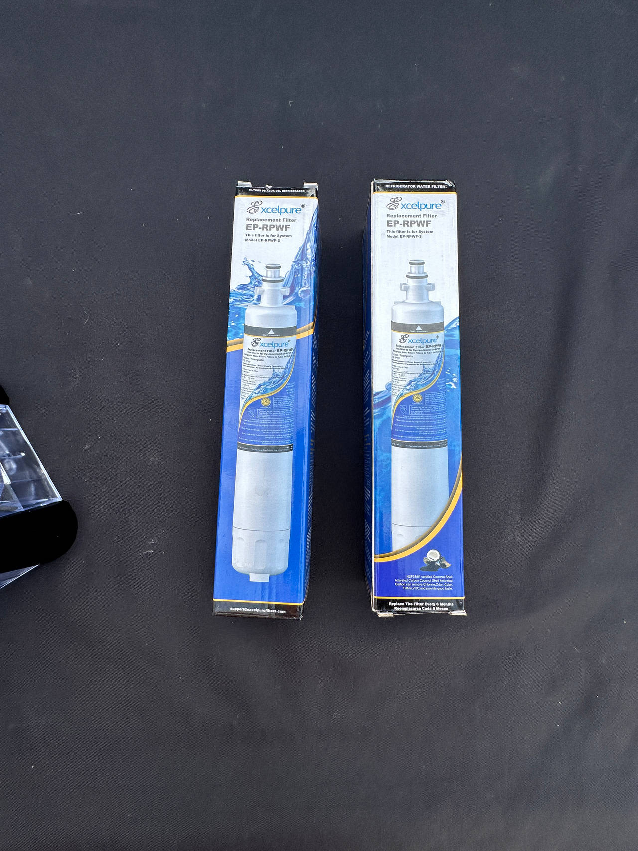 2x XcelPure Refrigerator Water Filter